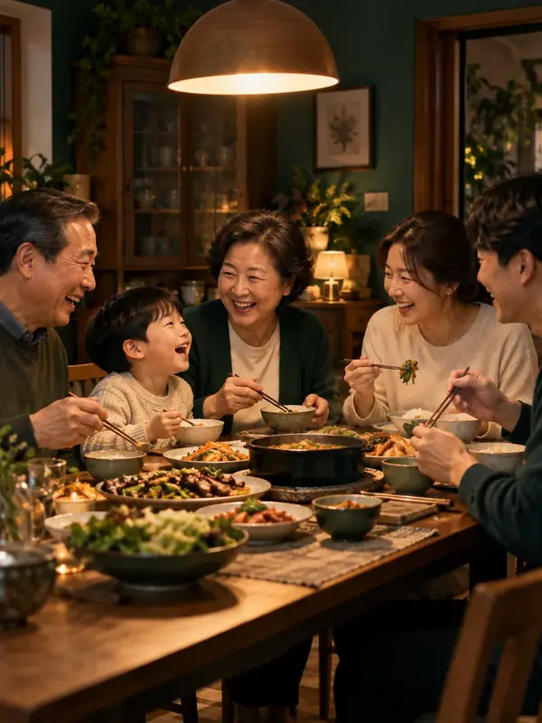 B · ACT 3 세 세대가 함께하는 저녁