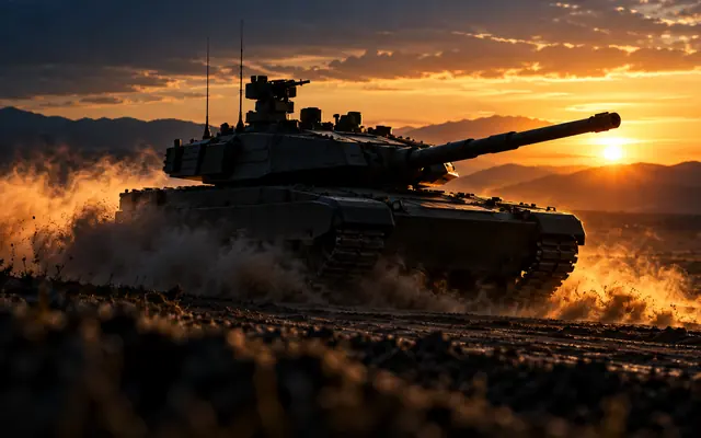 夕焼けの中の戦車・適用分野