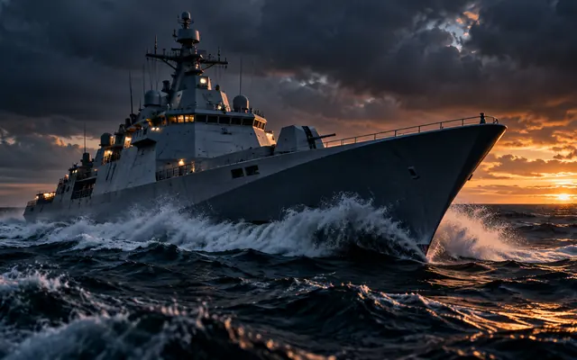 波を分ける軍艦・応用分野