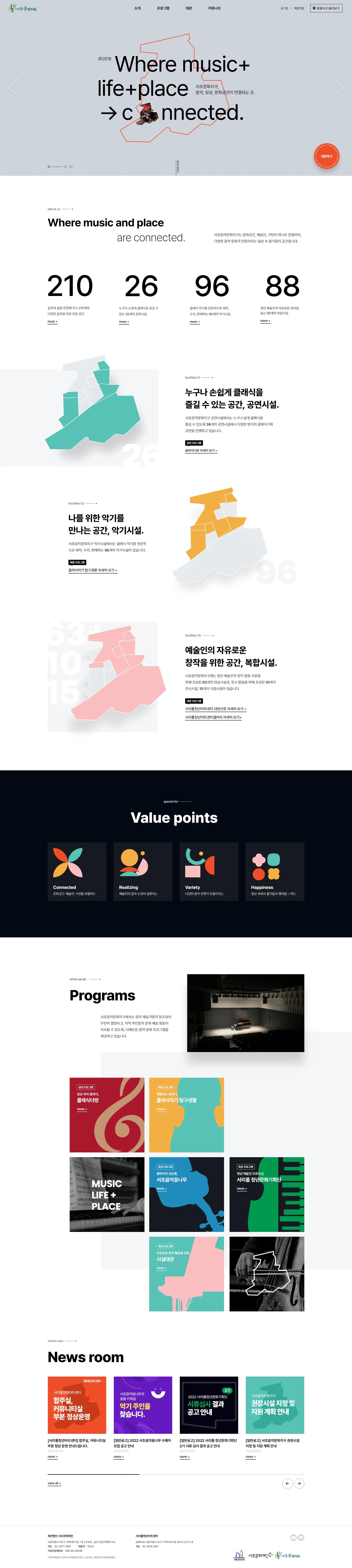 서리풀 악기거리 - UX/UI Review