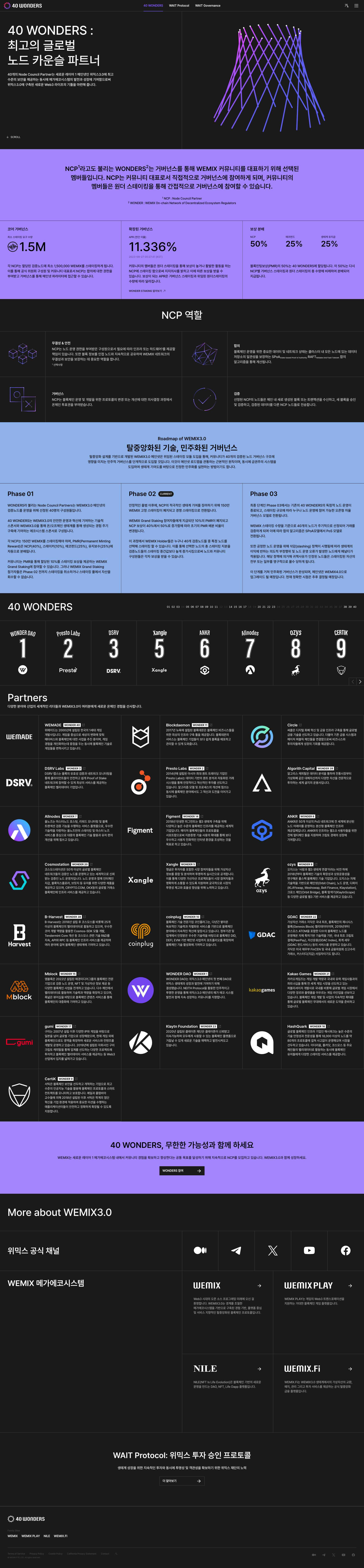 40 원더러스 대표 이미지