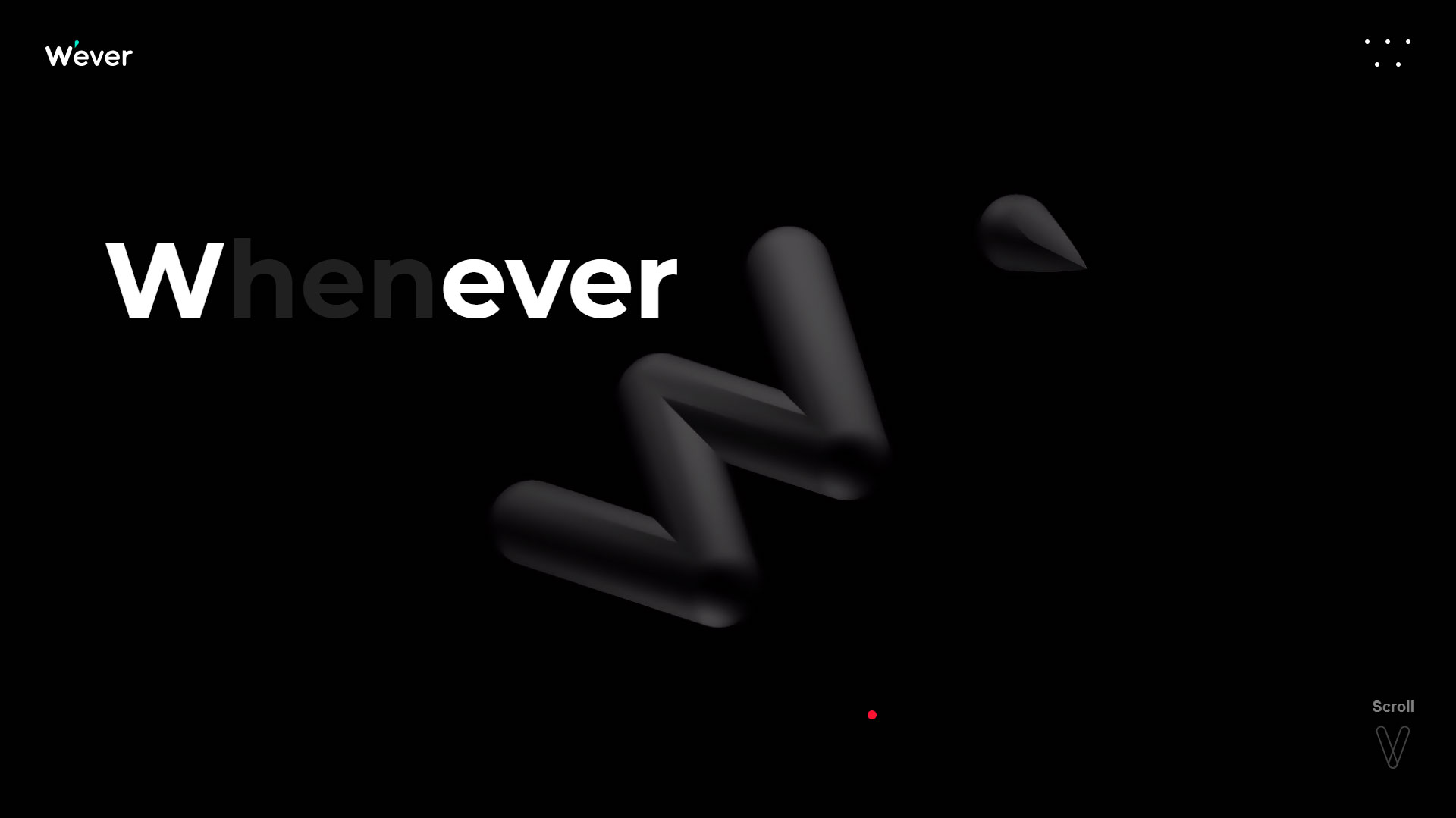 웨버씨엔에스(WEVER CNS) 메인 시각 이미지