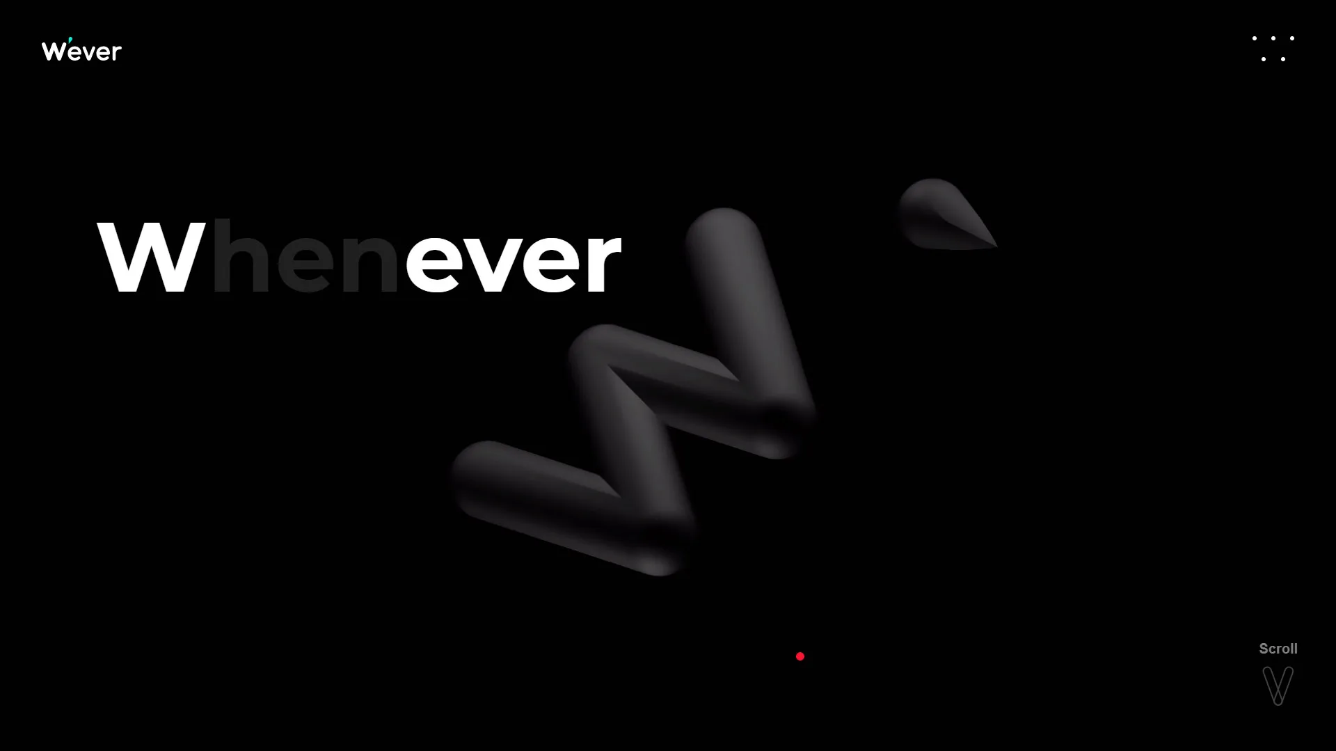 웨버씨엔에스(WEVER CNS) 메인 시각 이미지