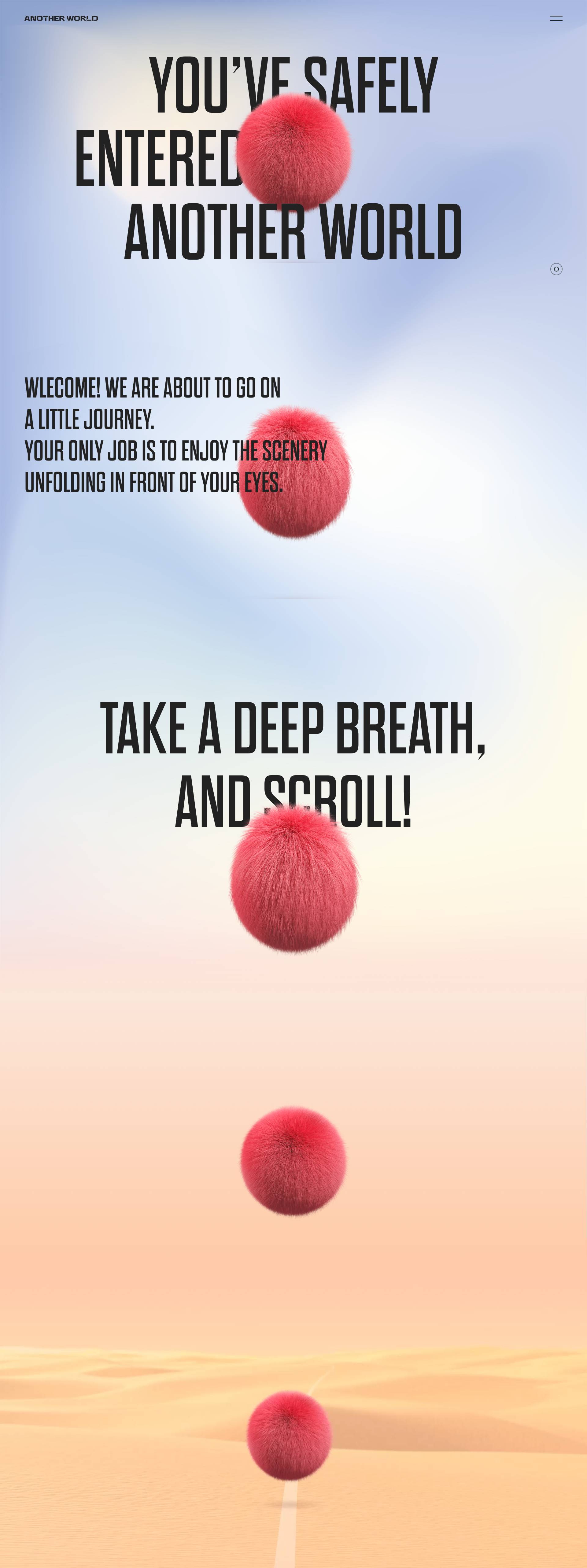 어나더월드 웹사이트 대표 이미지