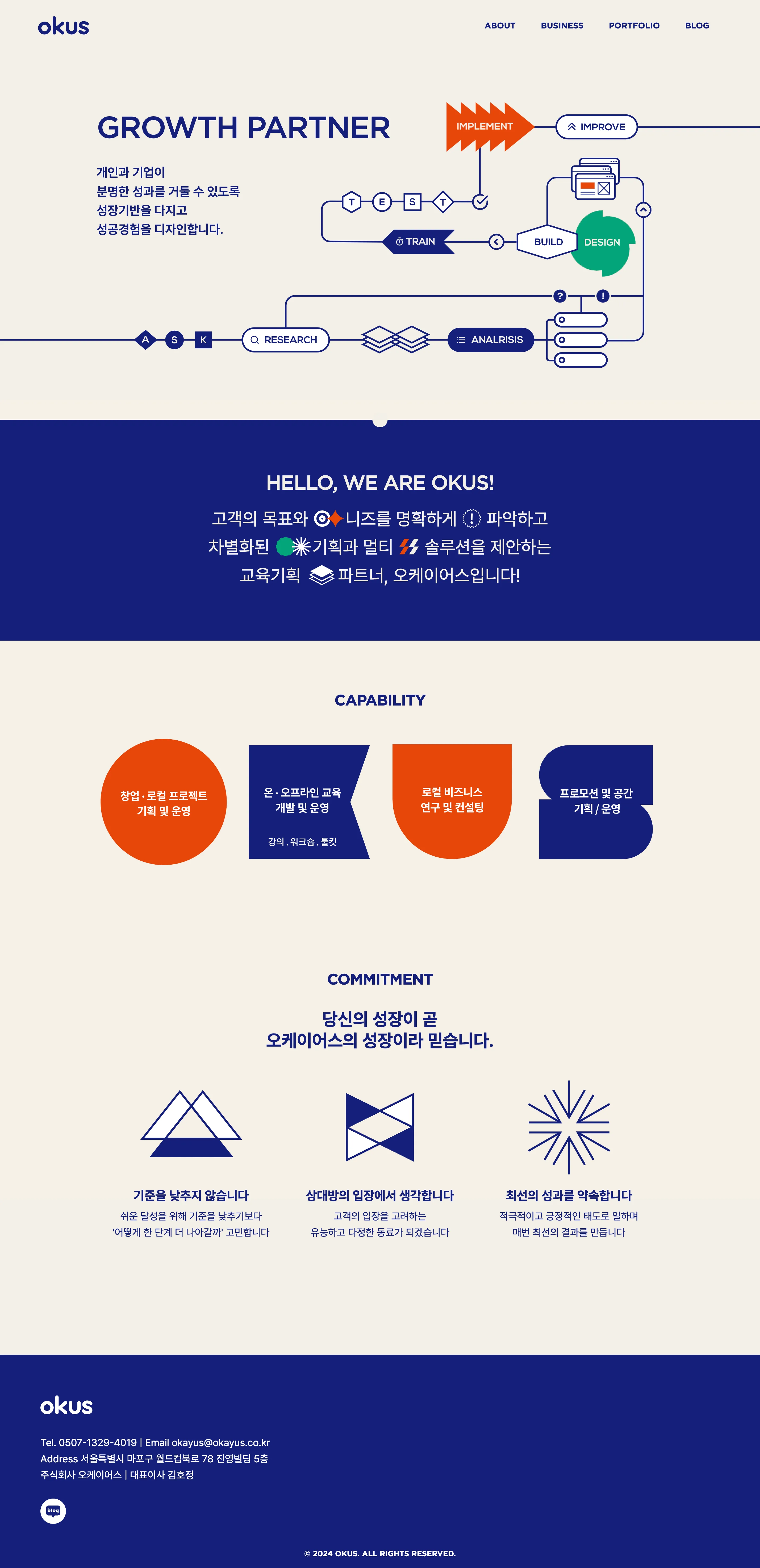 오케이어스 - GROWTH PARTNER - UX/UI Review