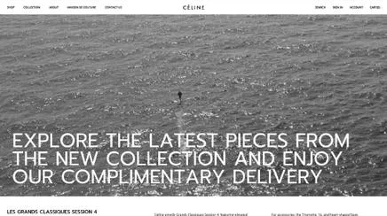 셀린 - UX/UI Review | The Blue Canvas