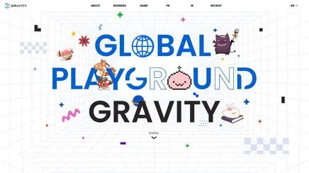 그라비티 - UX/UI Review | The Blue Canvas