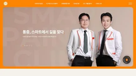 스마트통증의학과의원 - UX/UI 리뷰 | The Blue Canvas