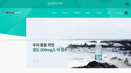 오리온 제주용암수 - UX/UI Review