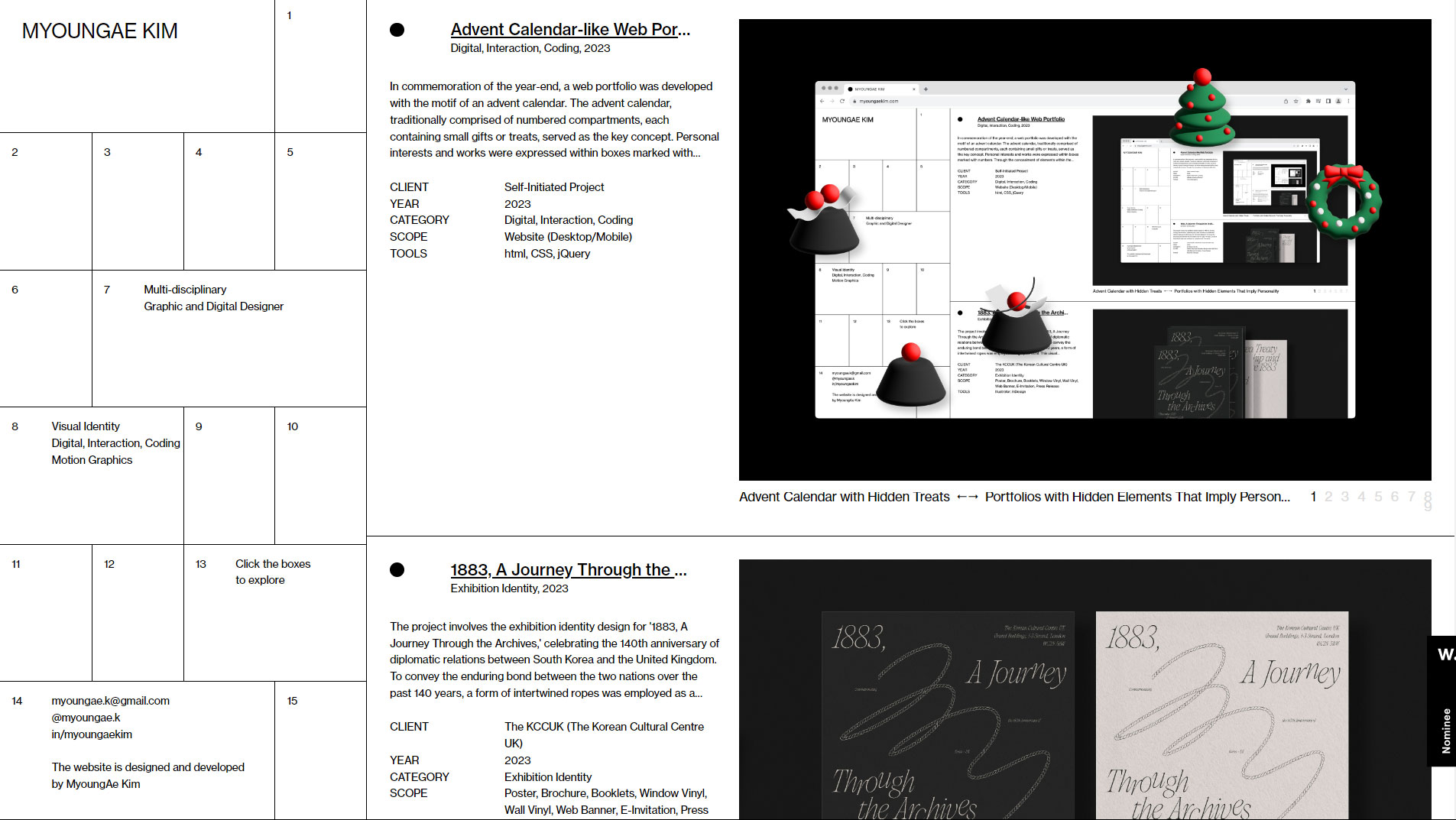 myoungaekim 메인 비주얼
