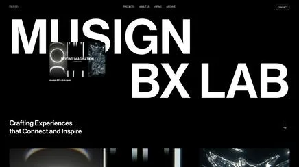 musign BX LAB - UX/UI Review