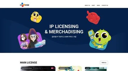 CJ ENM IP License - UX/UI Review