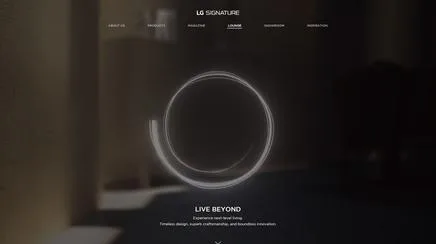 LG SIGNATURE GLOBAL - UX/UI Review