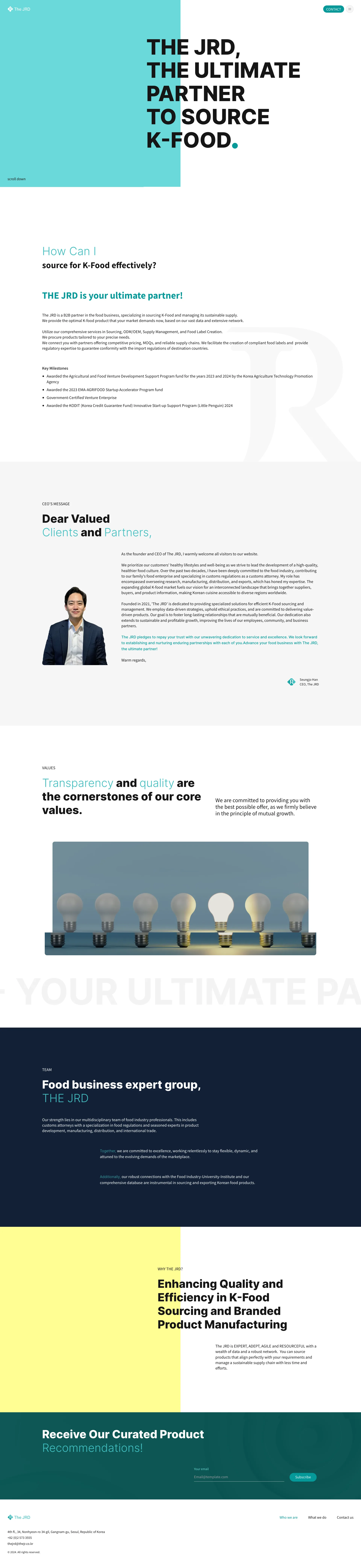 더제이알디 - UX/UI Review | The Blue Canvas