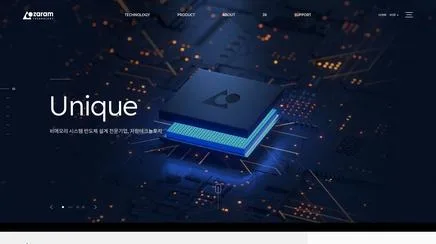 자람테크놀로지 - UX/UI Review | The Blue Canvas