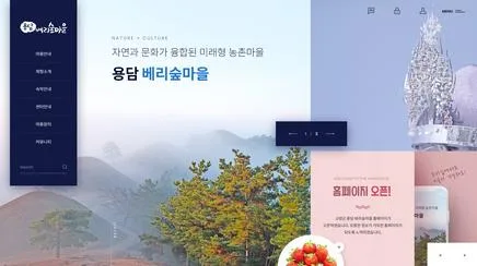 Yongdam Berry Forest Village - UX/UI Review