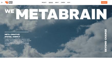 메타브레인 기업사이트