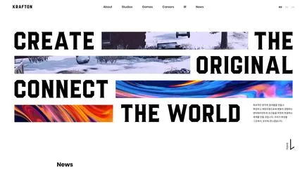 KRAFTON - UX/UI Review | The Blue Canvas