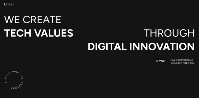 레이시스(LEYSYS) - IT 솔루션 UX/UI 리뷰 | The Blue Canvas