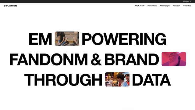 플래튼(Flatten) - 디자인 플랫폼 UX/UI 리뷰 | The Blue Canvas