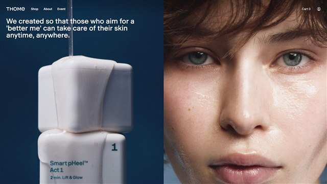 톰 THOME - UX/UI 리뷰 | The Blue Canvas