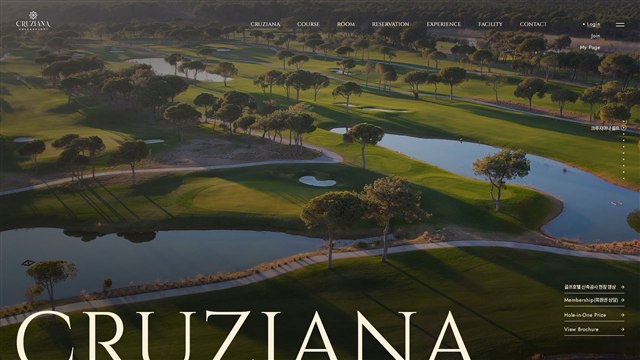 크루지아나 골프앤리조트 - UX/UI 리뷰 | The Blue Canvas