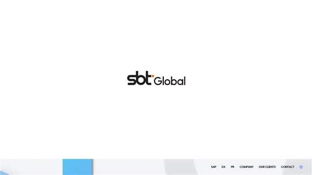 SBT Global - UX/UI 리뷰 | The Blue Canvas