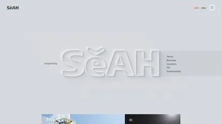 SeAH Group - UX/UI 리뷰 | The Blue Canvas