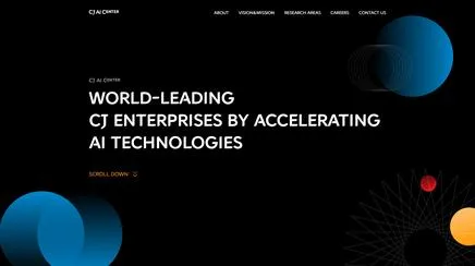 CJ AI Center - UX/UI Review