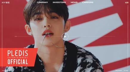 HYBE - UX/UI 리뷰 | The Blue Canvas