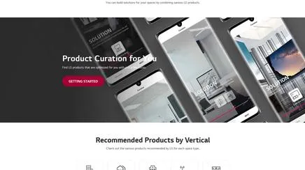 LG Global Integrated Business Solutions - UX/UI Review