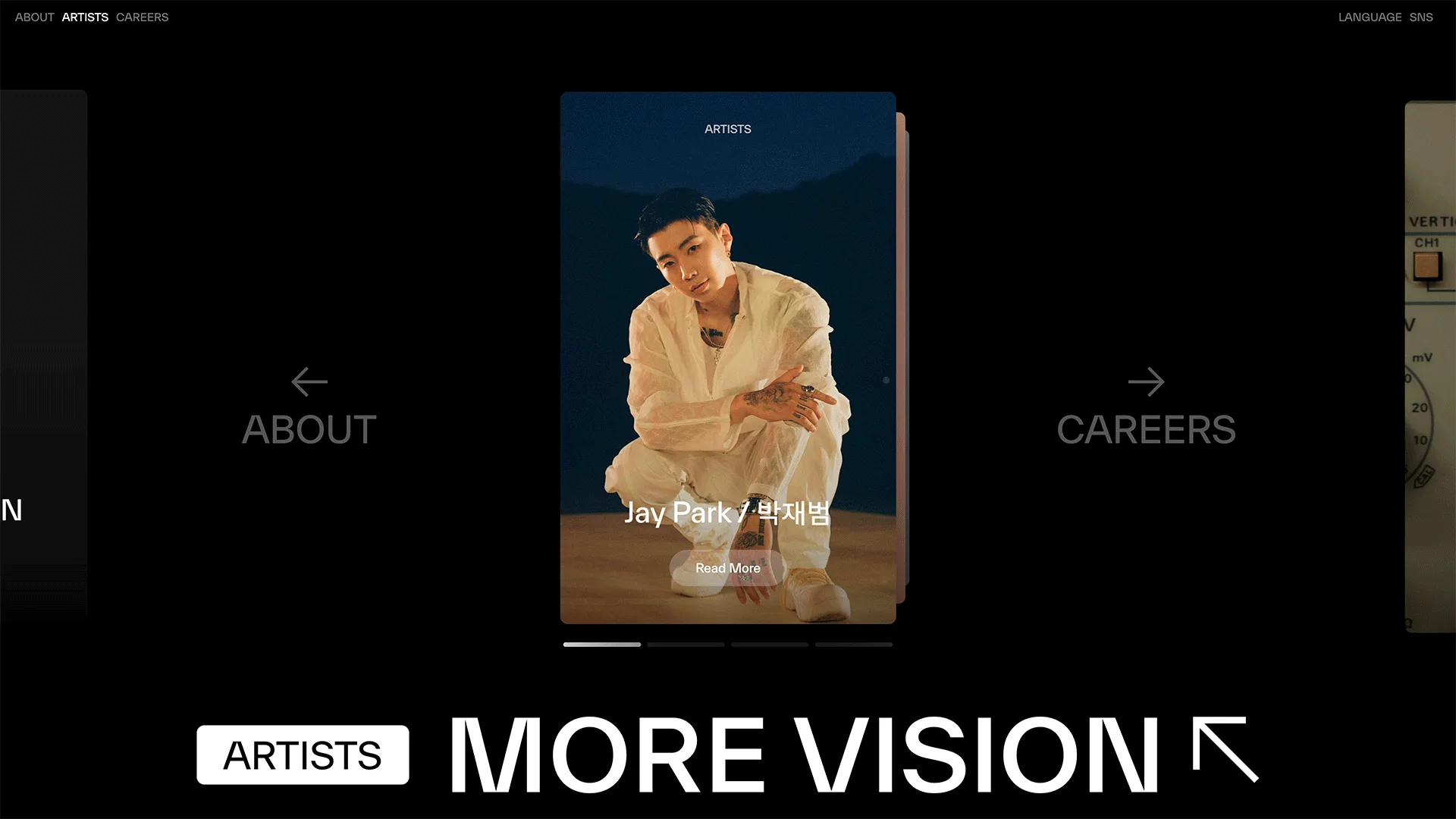 MORE VISION - UX/UI 리뷰 | The Blue Canvas