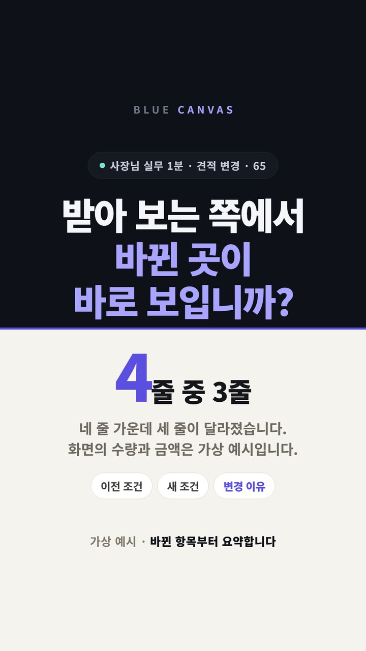 받아 보는 쪽에서 바뀐 곳이 바로 보입니까 숏폼 영상 표지