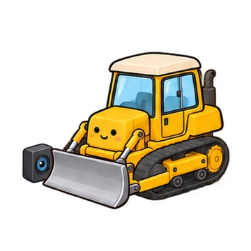 듬직꼬마불도저 움직이는 스티커 — 무슨소리지