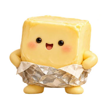 버터 움직이는 스티커 — 으쓱 뿌듯해요