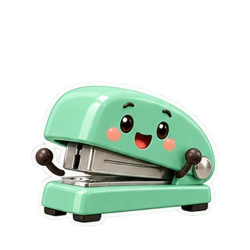 스테이플러 끝냈어요