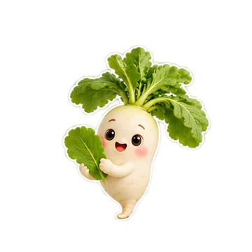 무 잎 다독이기