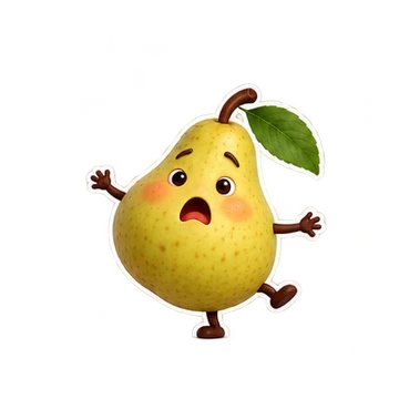 서양배 한 발 균형