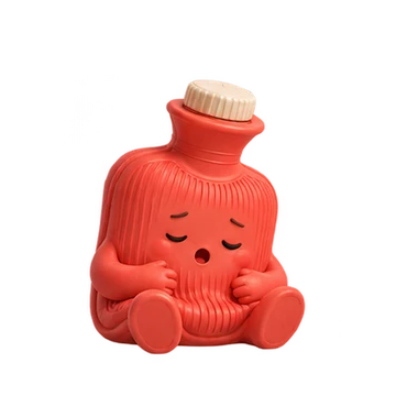보온물주머니 움직이는 스티커 — 아침 몸 펴기