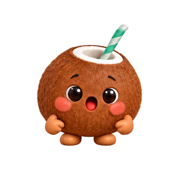 코코넛 친구 · 놀람