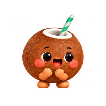 코코넛 친구 · 저기
