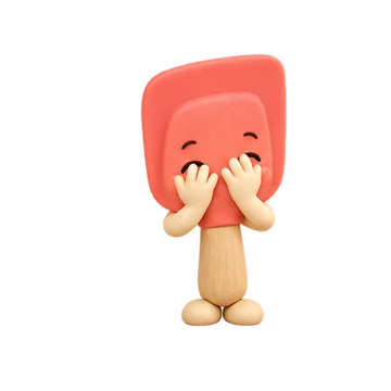 실리콘 주걱 친구 · 부끄러워