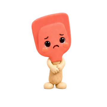 실리콘 주걱 친구 · 눈물