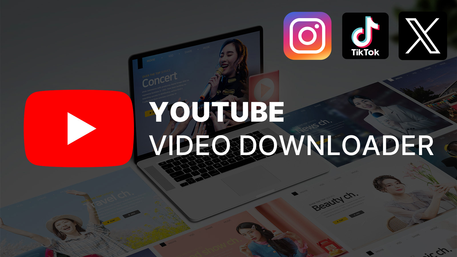 Video Downloader 다운로드 예시